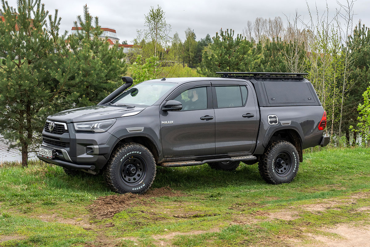 Кунг алюминиевый Toyota Hilux 2015+ PINGWEI