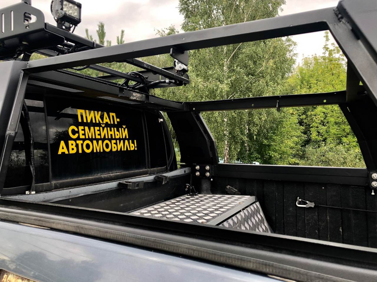 картинка Каркас грузовой KDT многофункциональный для Mitsubisi L200 Triton на автомобили "стандарт"