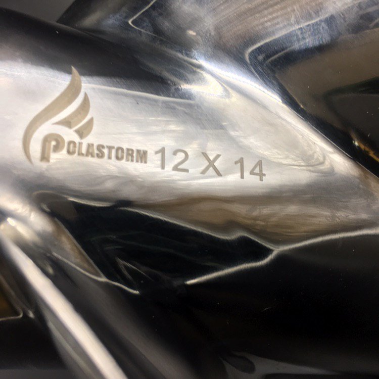 картинка Гребной винт Yamaha 40-55, F30-60 (3x12x14) (Сталь) (Polastorm)