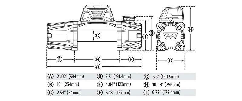картинка Лебедка WARN VR EVO 12-S Off-Roader