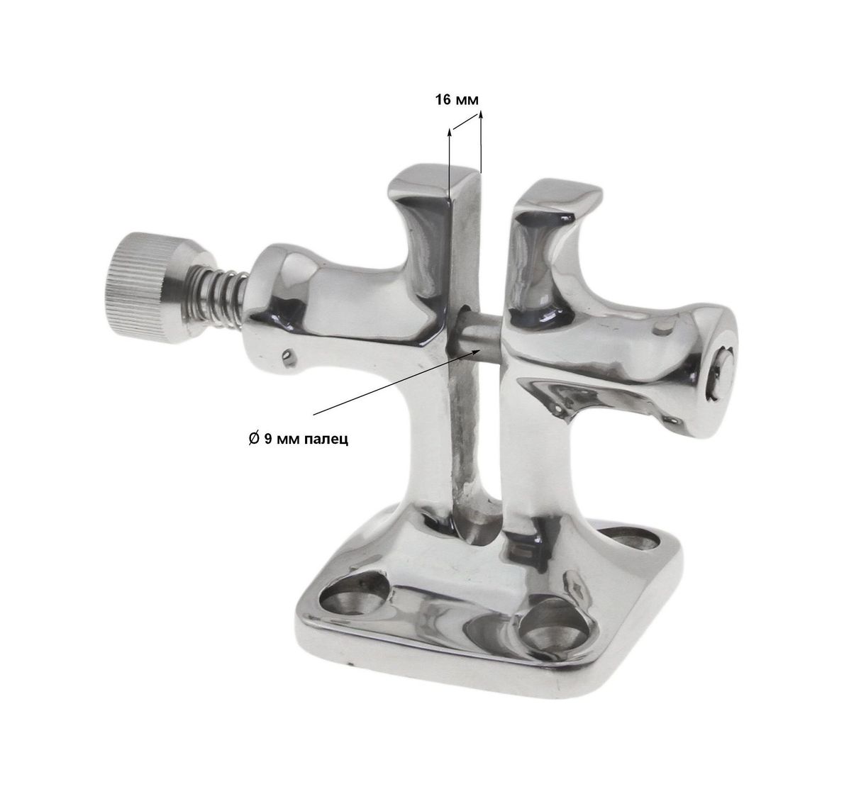 картинка Кнехт швартовый с пальцем, под цепь 8-10 мм (кроме DIN766)