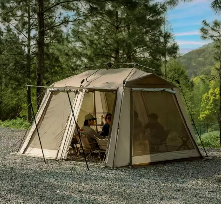 картинка Палатка Naturehike Village 13 Quick-opening, автоматическая 5-8-местная