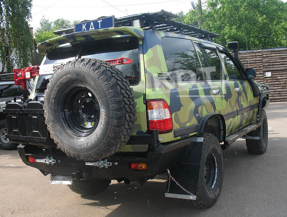 картинка Задний силовой бампер - Toyota Cruiser 105