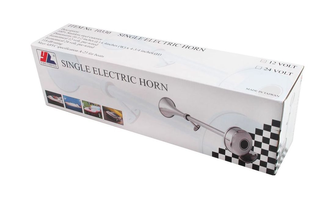 картинка Сигнал звуковой одинарный, 12 В 16"L