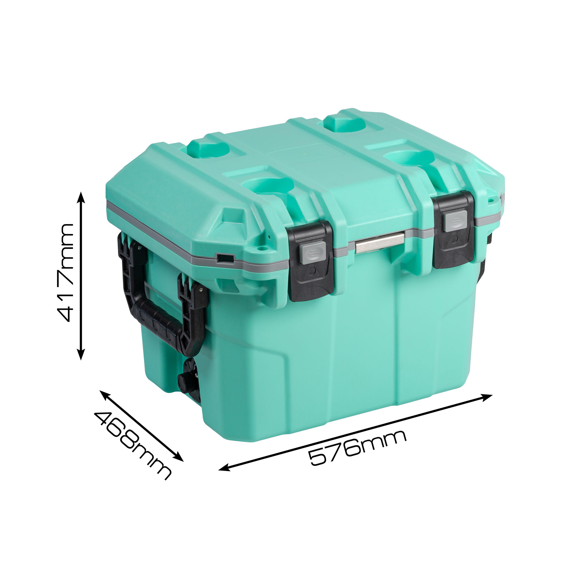 картинка Термоконтейнер объем 30л, Зеленый, внутр. разм. 423*295*304мм, IPX5