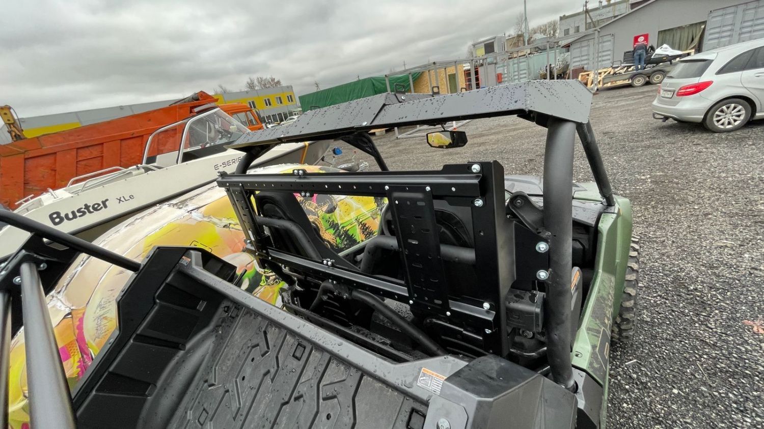 картинка Органайзер для YAMAHA Wolverine RMax2 2021- сталь 2,5 мм