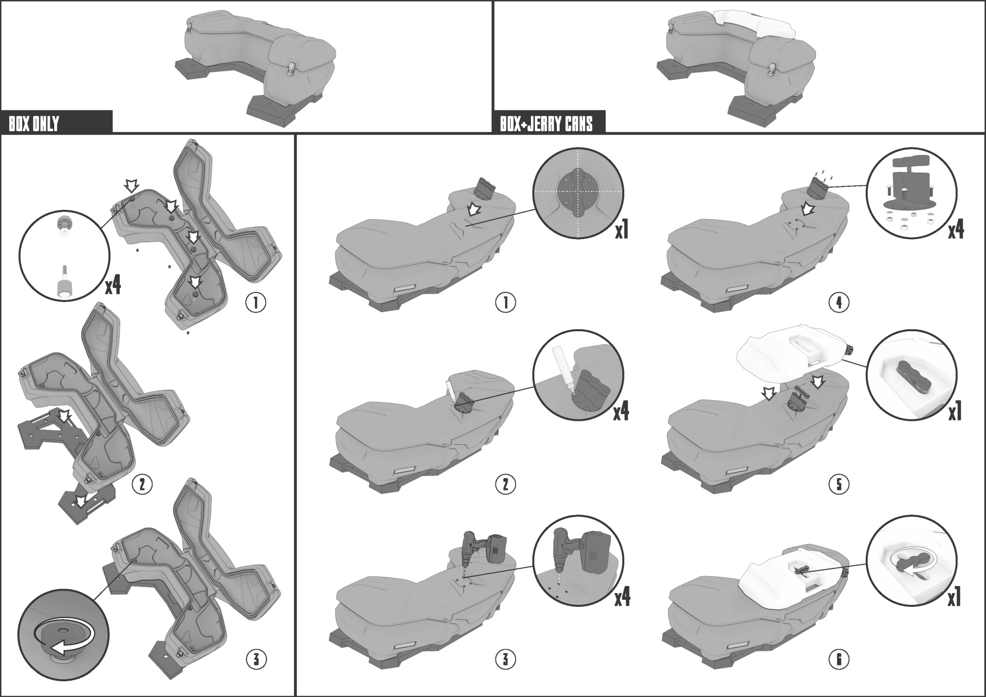 картинка Кофр для POLARIS TOURING 570