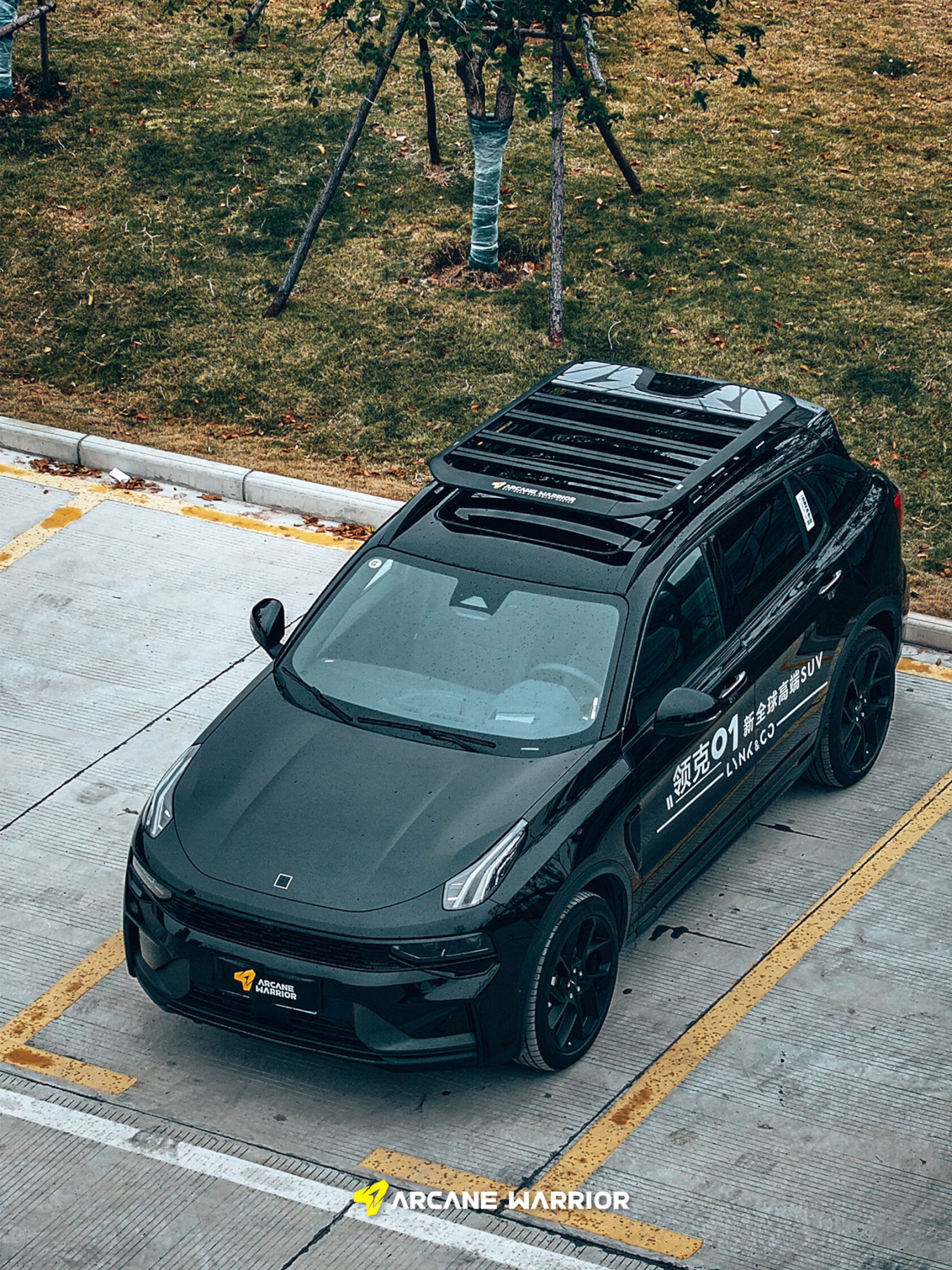 Багажник экспедиционный STORM для Lynk & Co 01 (2017-2023)