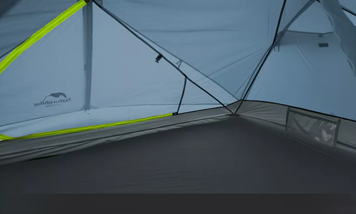 картинка Палатка Naturehike Mongar 2-местная, алюминиевый каркас, сверхлегкая, синяя