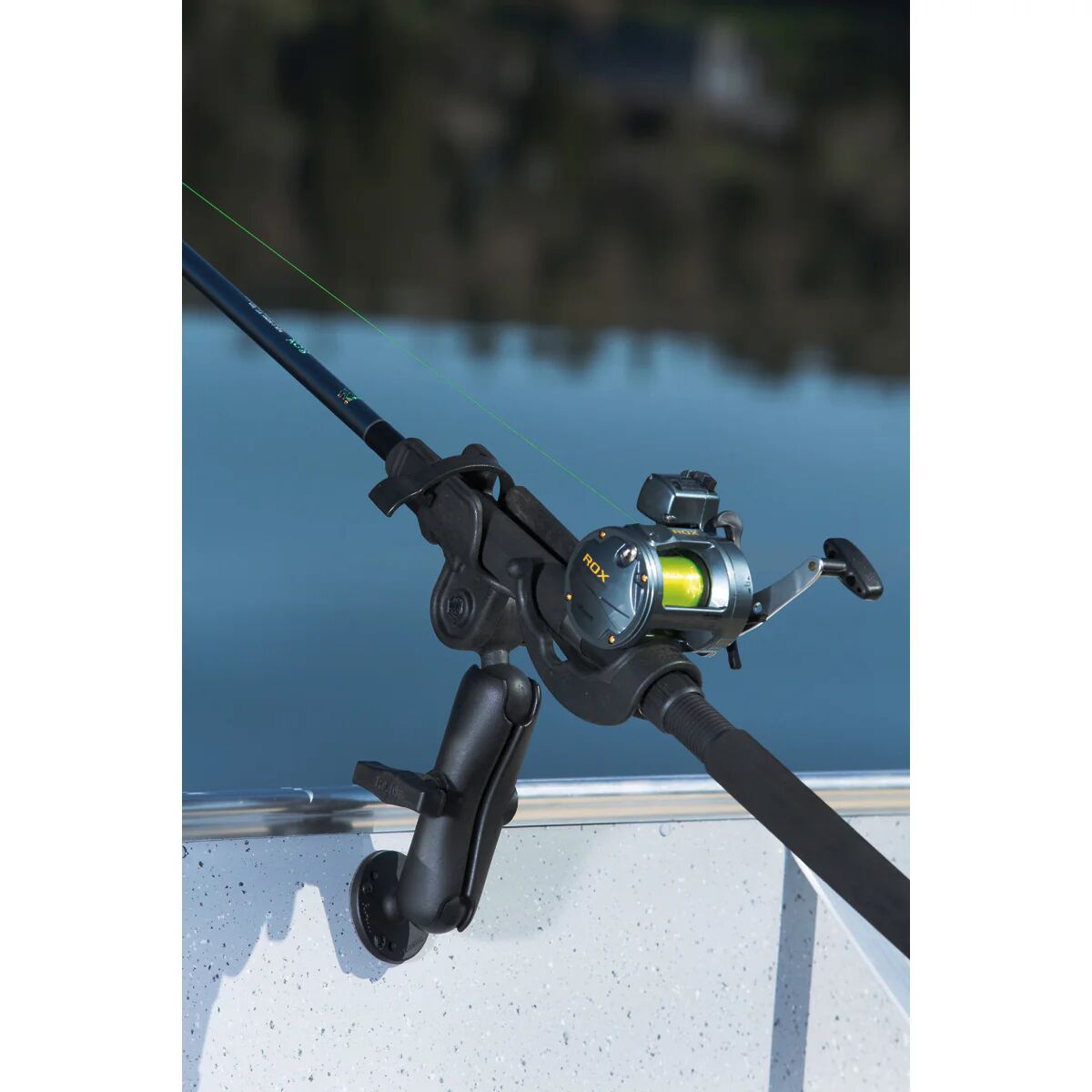 картинка RAM-117SWU RAM ROD Двойное шарнирное крепление удочки для морской воды