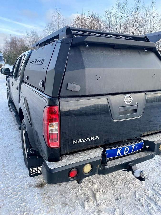 картинка Кунг алюминиевый для Nissan Navara (V поколение) — KDT 1628L