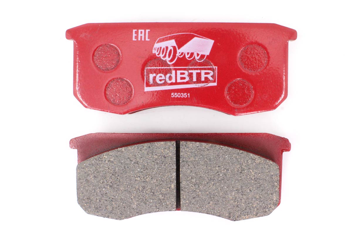 картинка Колодки тормозные redBTR керамические, бесшумные для а/м УАЗ