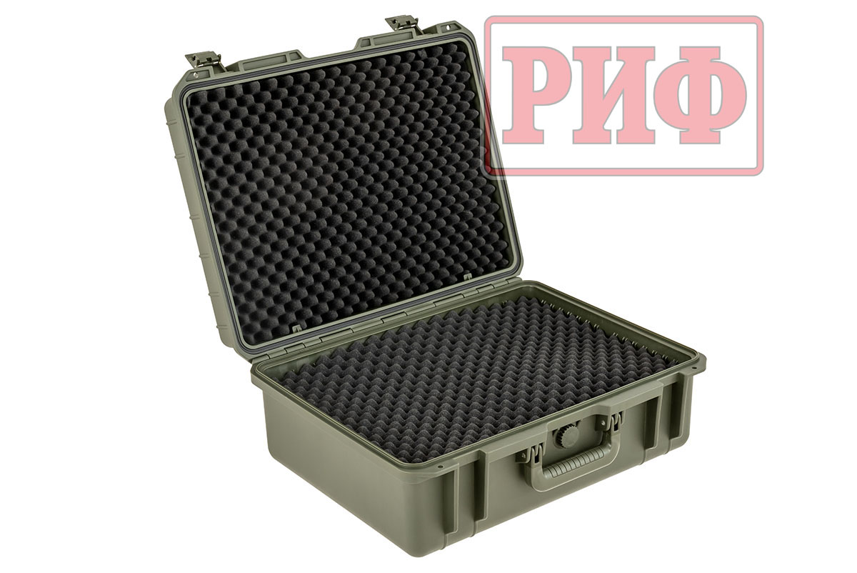 Кейс РИФ 515х415х235 мм IP67 (Хаки)