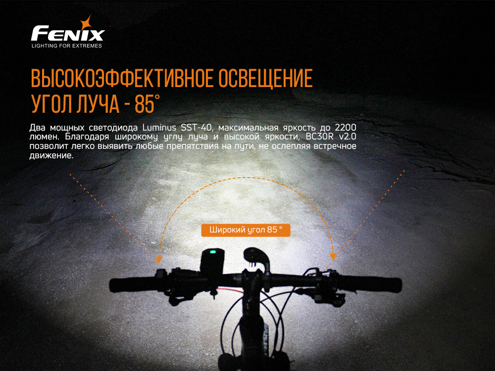 картинка Велофара Fenix BC30V20