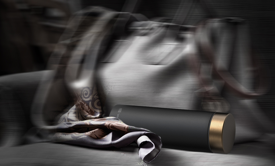 картинка Термокружка (термос) LE BATON, 500 мл, черный/золото