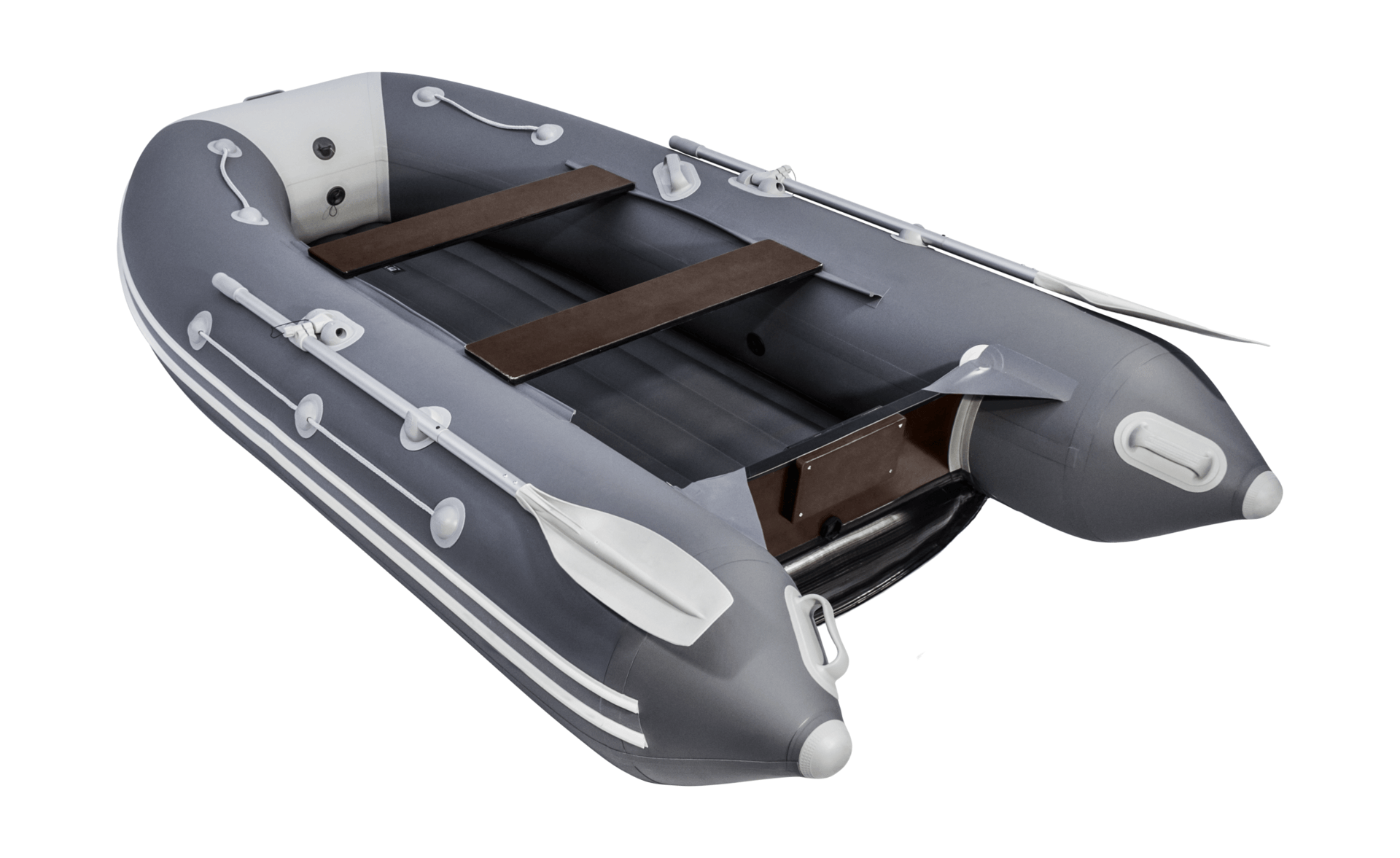 картинка Надувная лодка ПВХ, Таймень LX 3200 НДНД, графит/светло-серый