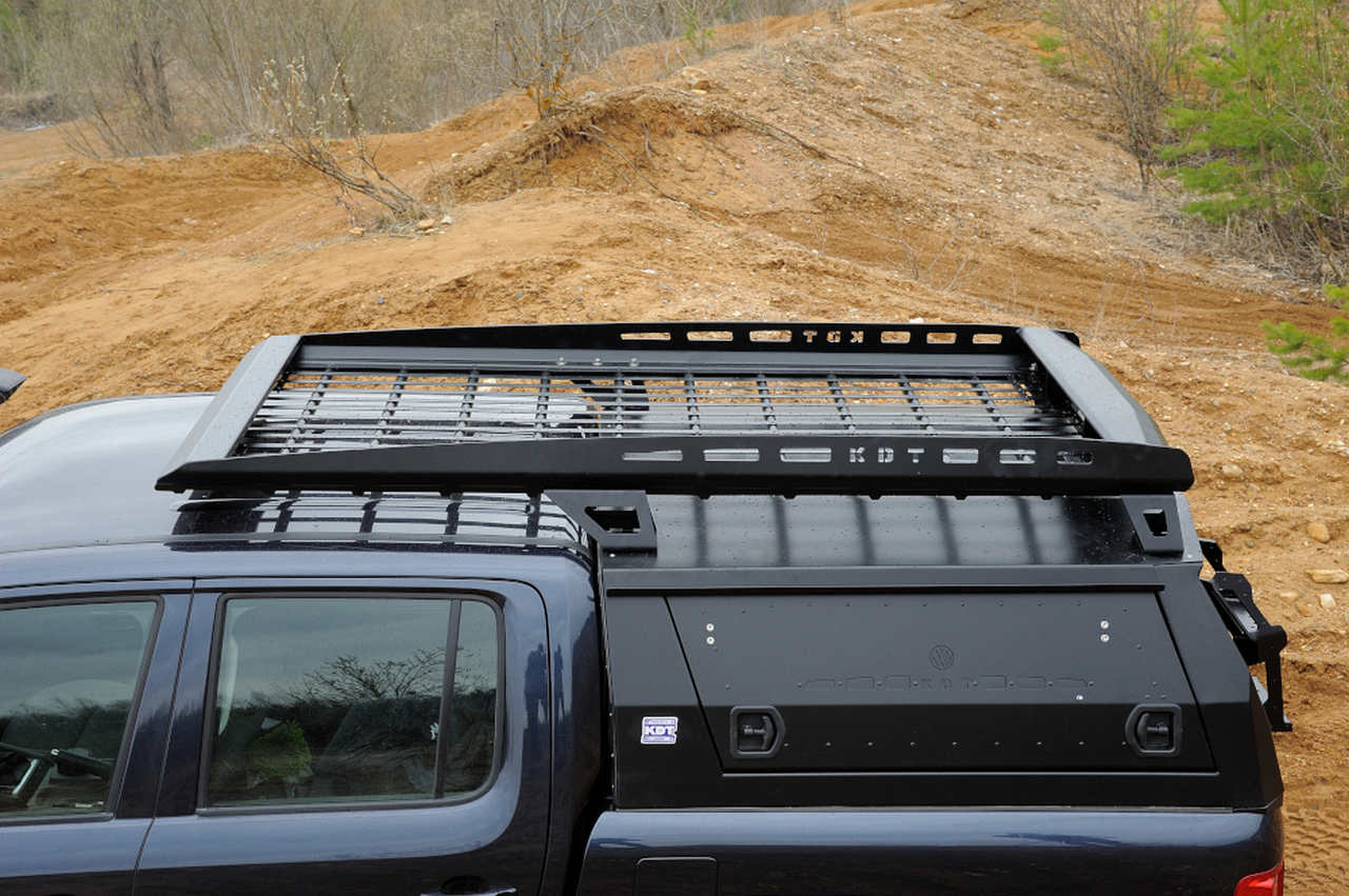 картинка Багажник KDT для кунга Mitsubisi L200 Triton алюминиевый