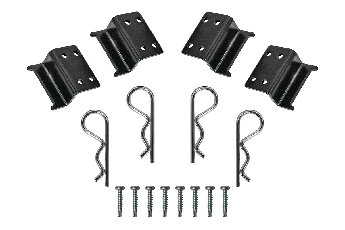 картинка Крышка кузова Mitsubishi L200 2015+, трёхсекционная, алюминиевая, черная