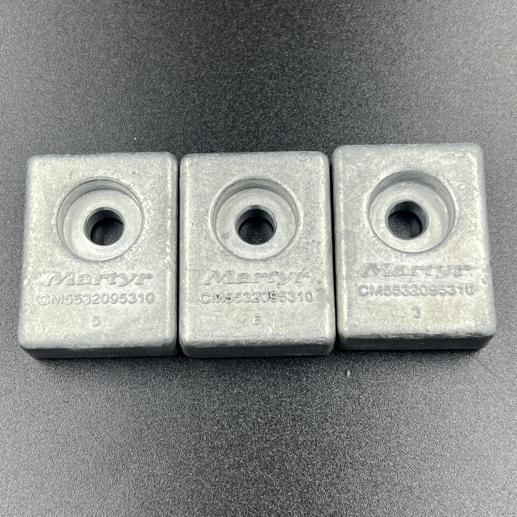 картинка Комплект анодов Suzuki 150-350 ZN (Цинковый) (CMSZ150350KIT) (MARTYR)