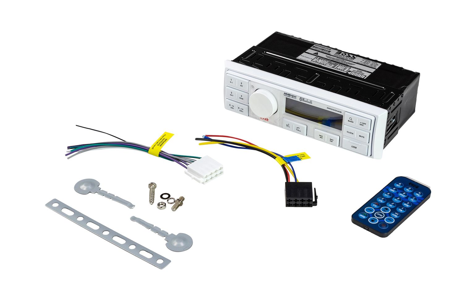 картинка Морская магнитола 1DIN BOSS MR500UAB