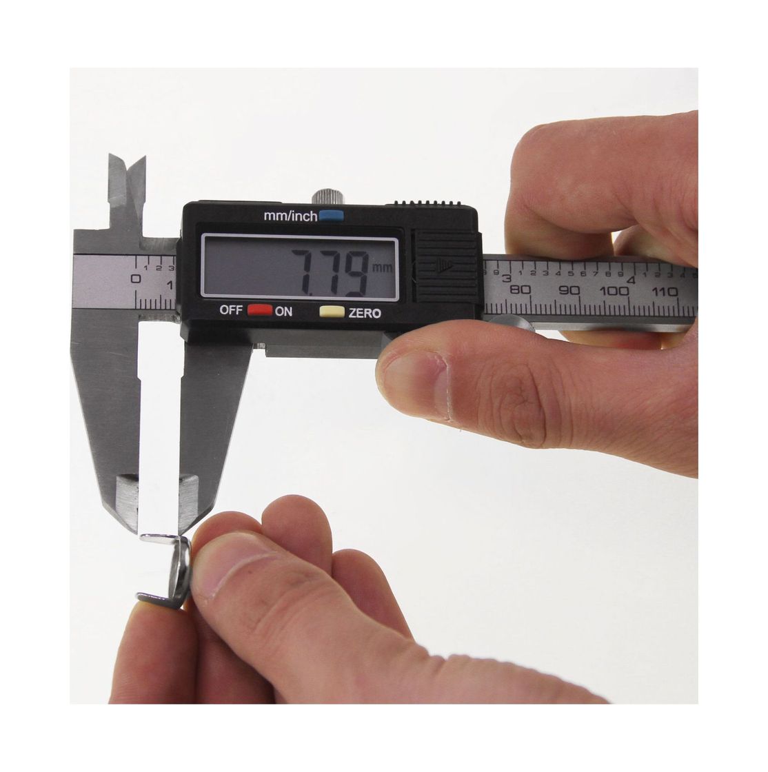 картинка Ответная часть DOT для тентовой застежки с лапками, никелированная латунь