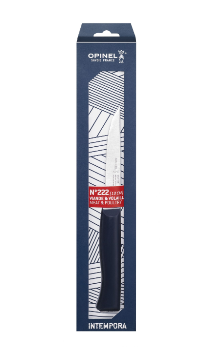 картинка Нож для разделки мяса Opinel №222, пластиковая рукоять, нержавеющая сталь, 002222
