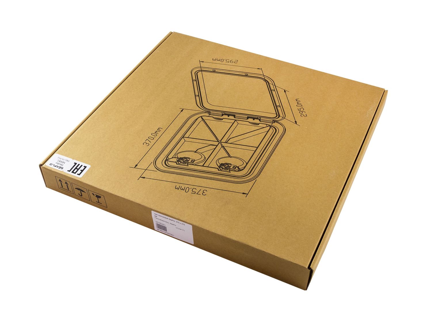 картинка Люк смотровой SeaFlo, 370 х 375 мм