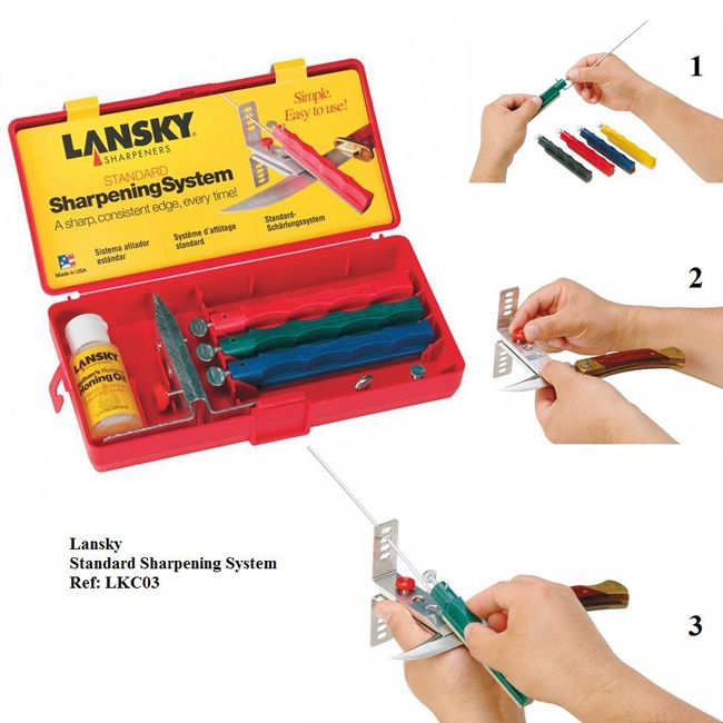 картинка Точилка для ножей Lansky Professional Knife Sharpening System LKCPR