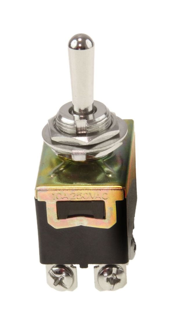 картинка Тумблер трехпозиционный ON-OFF-ON 12 В/15А 6P