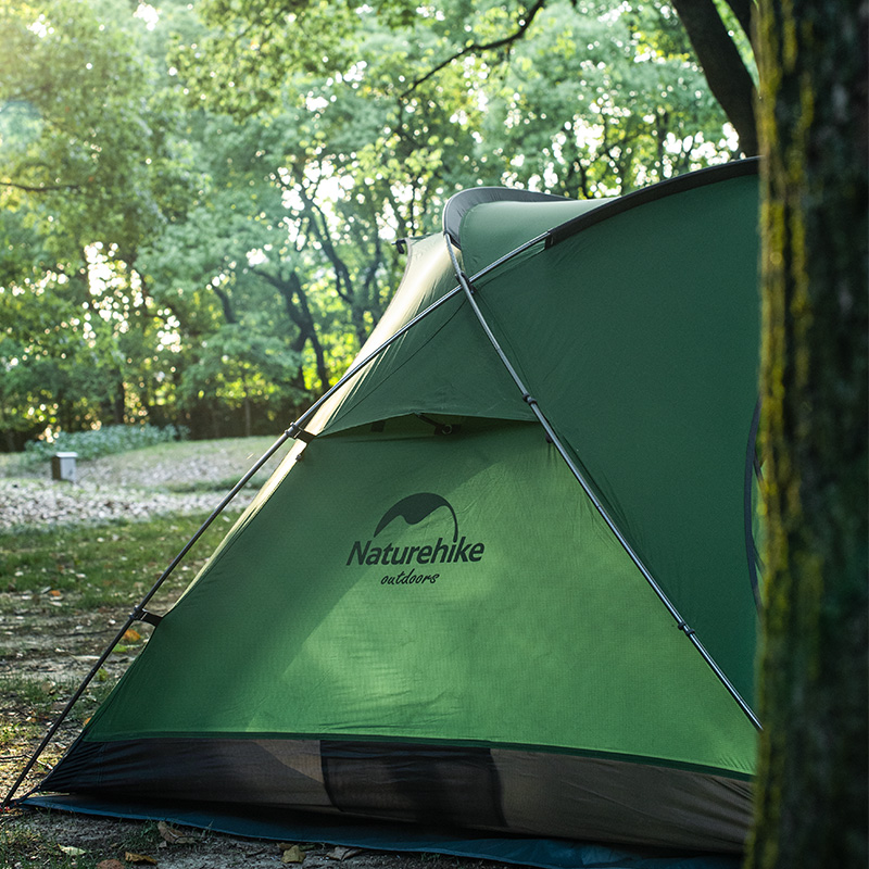 картинка Палатка Naturehike Bear-UL2 NH20ZP108 20D двухместная, зеленая, 6927595747711