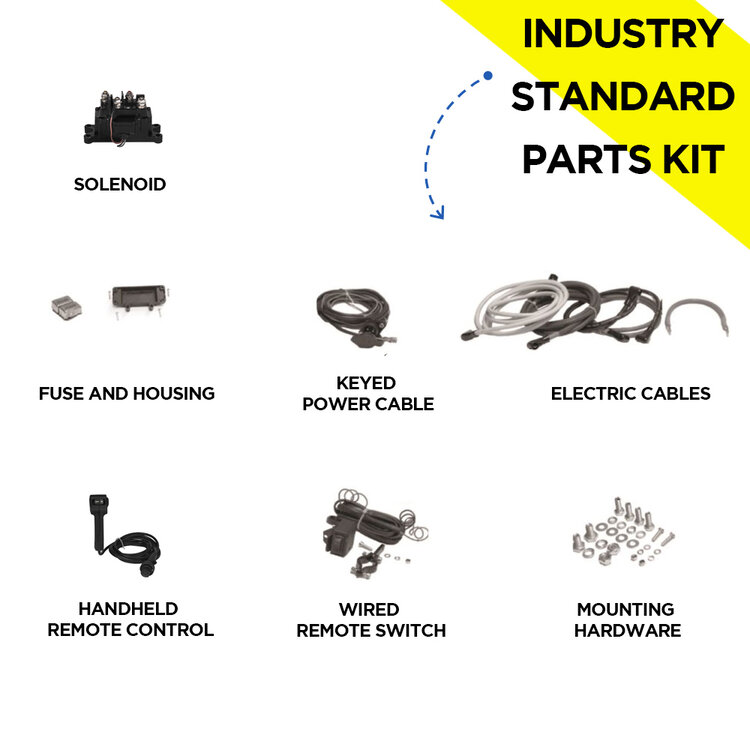 картинка Лебедка Fenix 4500 синтетика