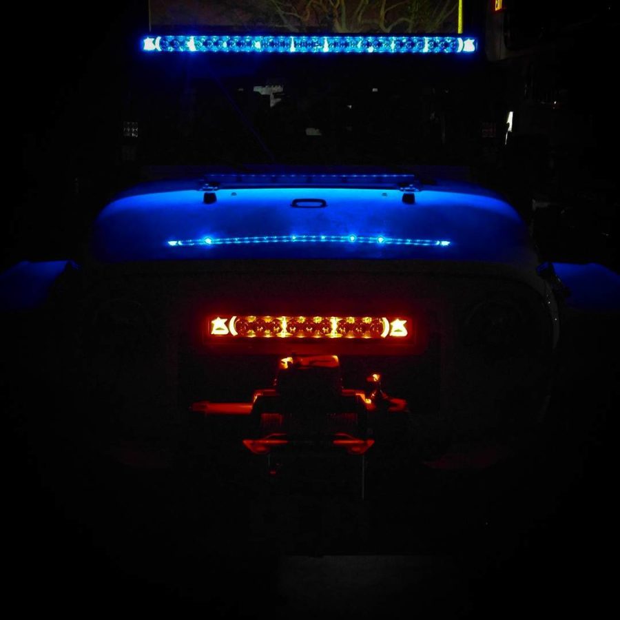 картинка 10″ Radiance Plus cерия (6 Светодиодов) Янтарная подсветка