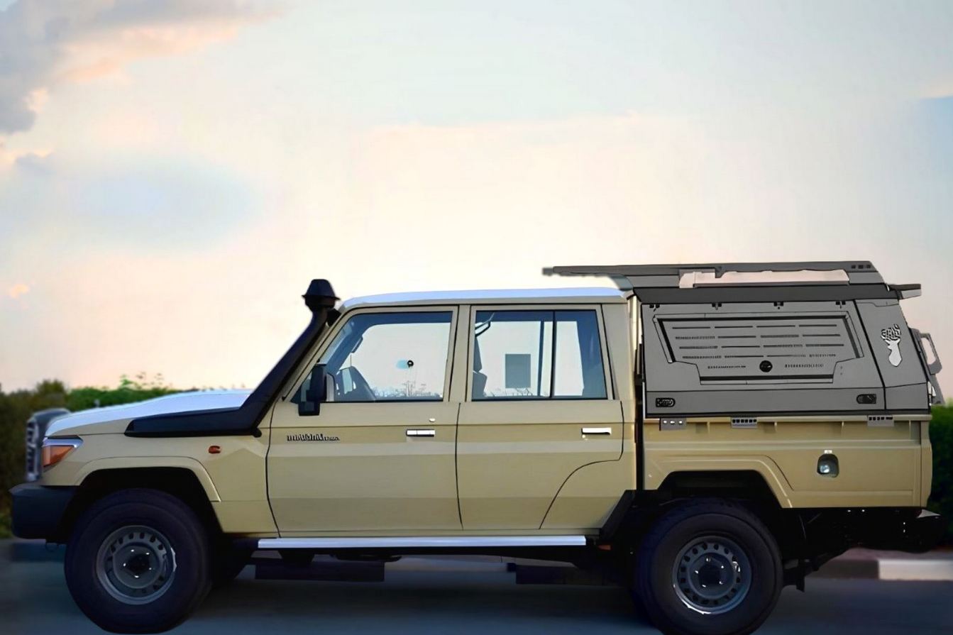 картинка Кунг алюминиевый для Toyota Land Cruiser 79 (короткий кузов) — KDT 2028L