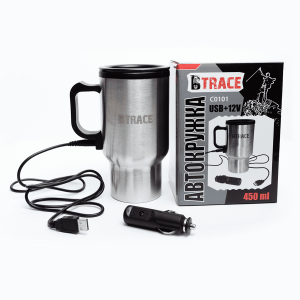 картинка Автокружка BTrace 450мл USB +12V
