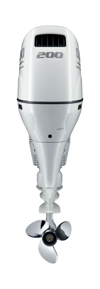 картинка Мотор лодочный Suzuki DF200APX, белый