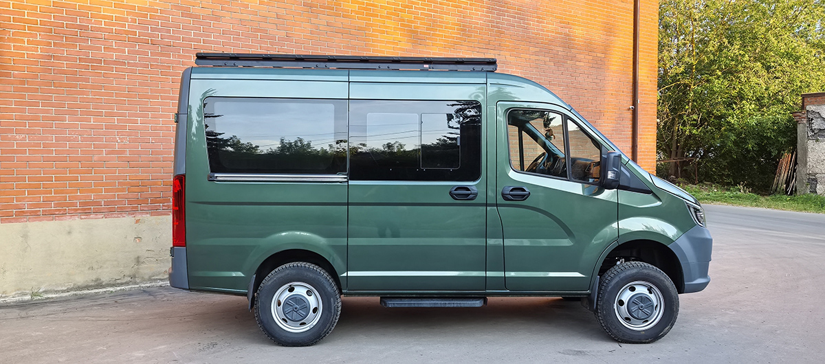 картинка Багажник ГАЗ Соболь NN Минивэн с вставкой экспедиционный 1600x2650мм РИФ