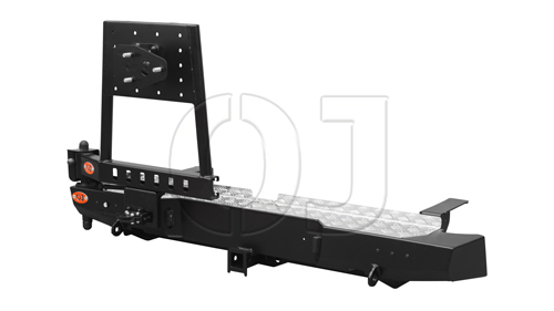 картинка Бампер задний Mitsubishi L200 IV стандарт, лифт 40 03.043.02 OJ