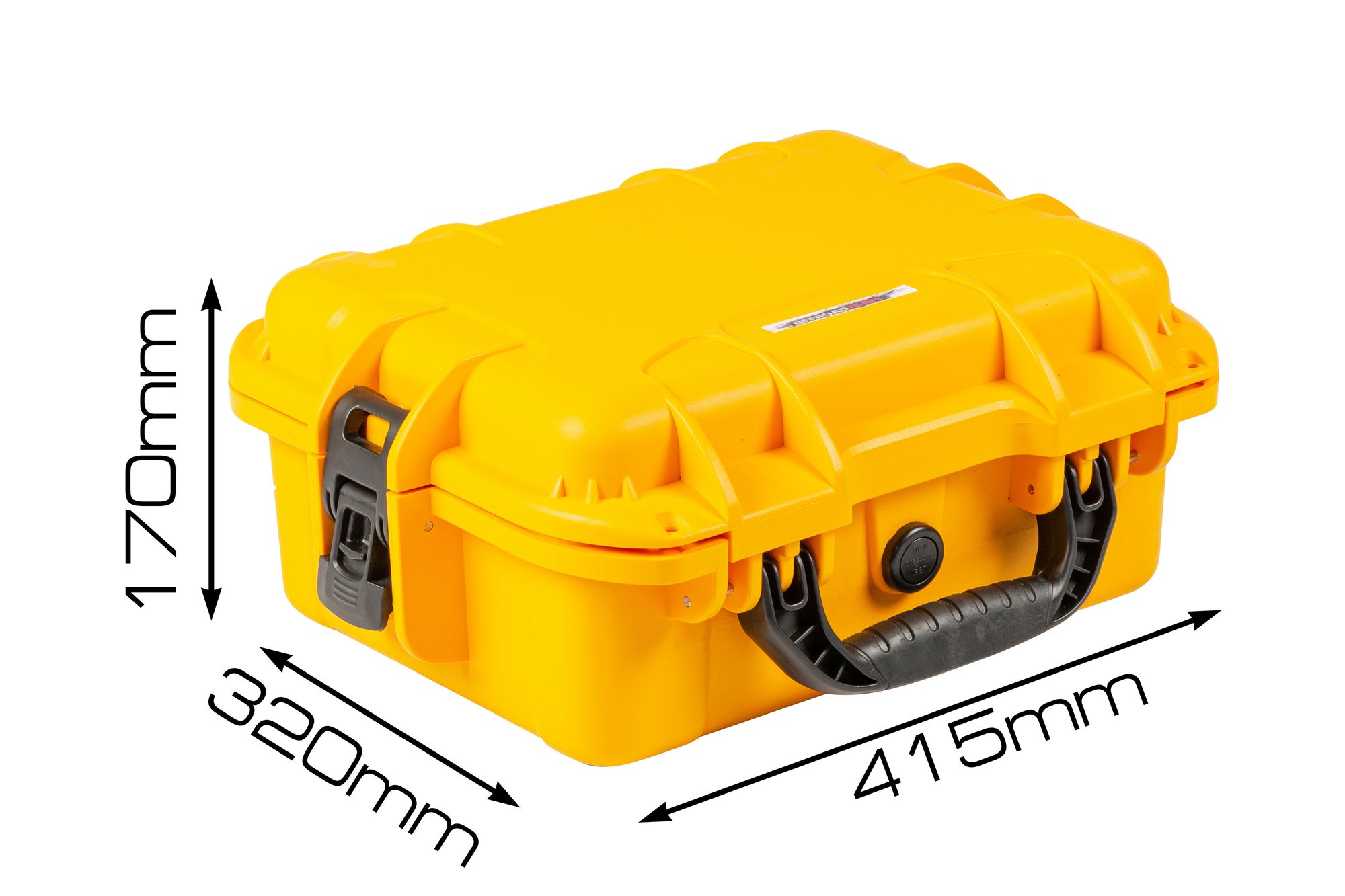 Кейс OffRoadTeam Element EL613210 ЖЕЛТЫЙ, внутри 335*246*160мм, IP65