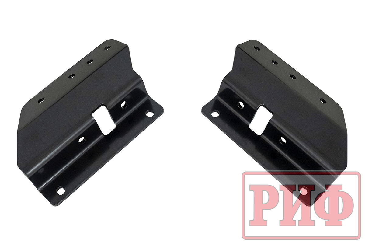 картинка Бампер задний РИФ Renault Duster 2021+ c квадратом под фаркоп