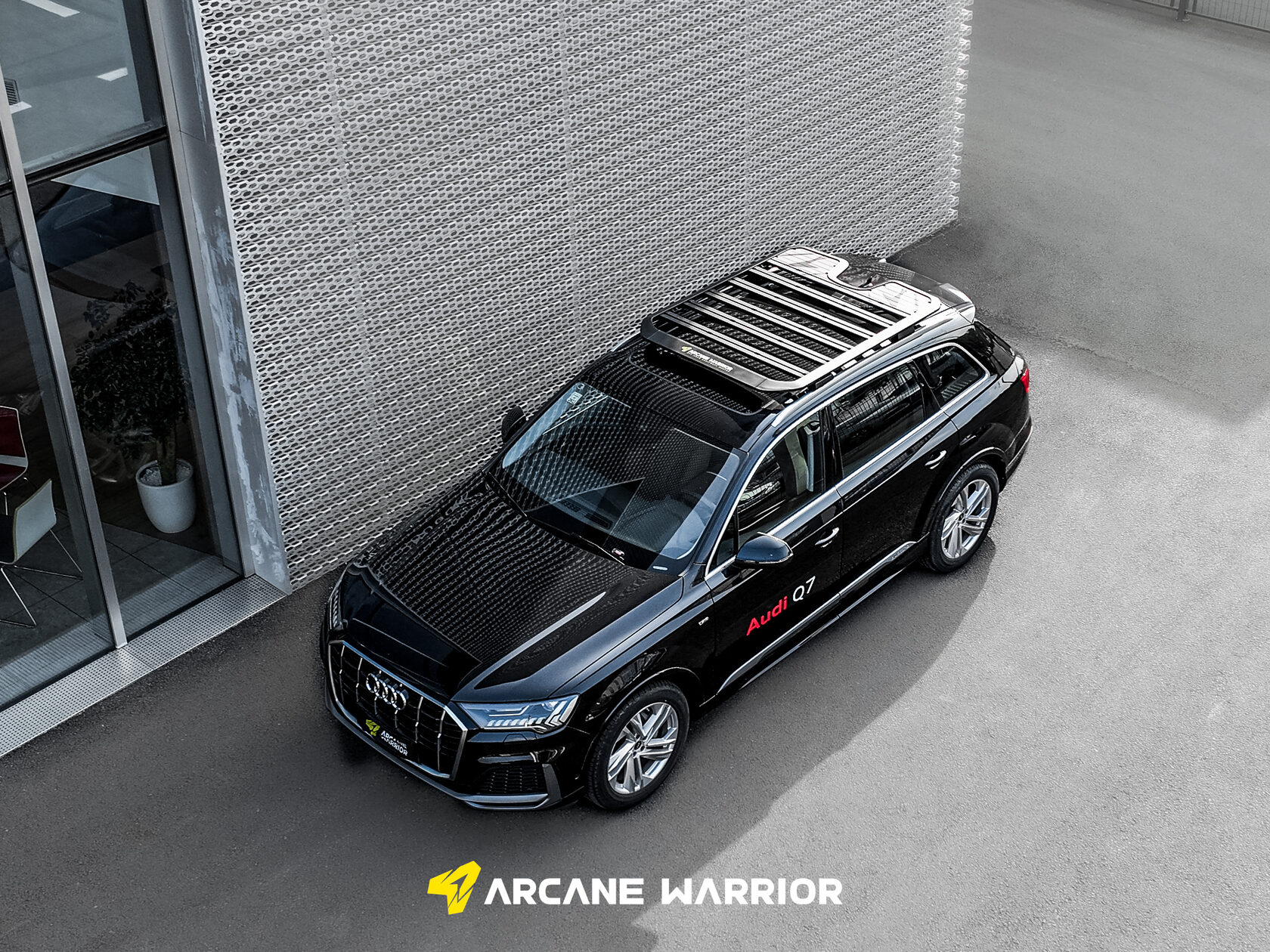 картинка Багажник экспедиционный STORM Roof Rack для Audi Q7 (2016-2024)