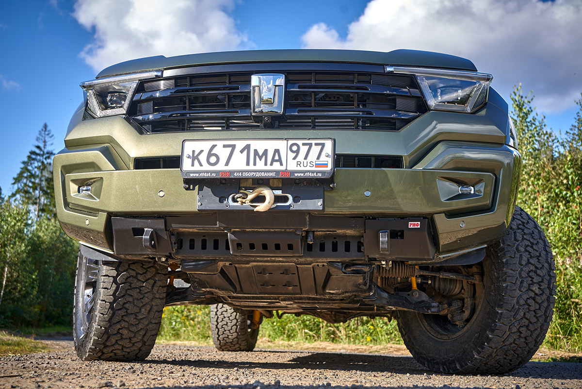 картинка Площадка лебёдки TANK 400 с защитой радиаторов