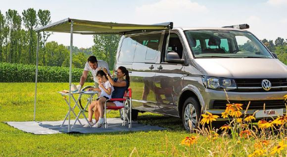 картинка Маркиза автомобильная Fiamma F45s 260 - Polar White (VW T5/T6 C)