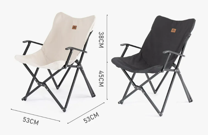 картинка Кресло туристическое Naturehike складное, бежевое, до 120 кг