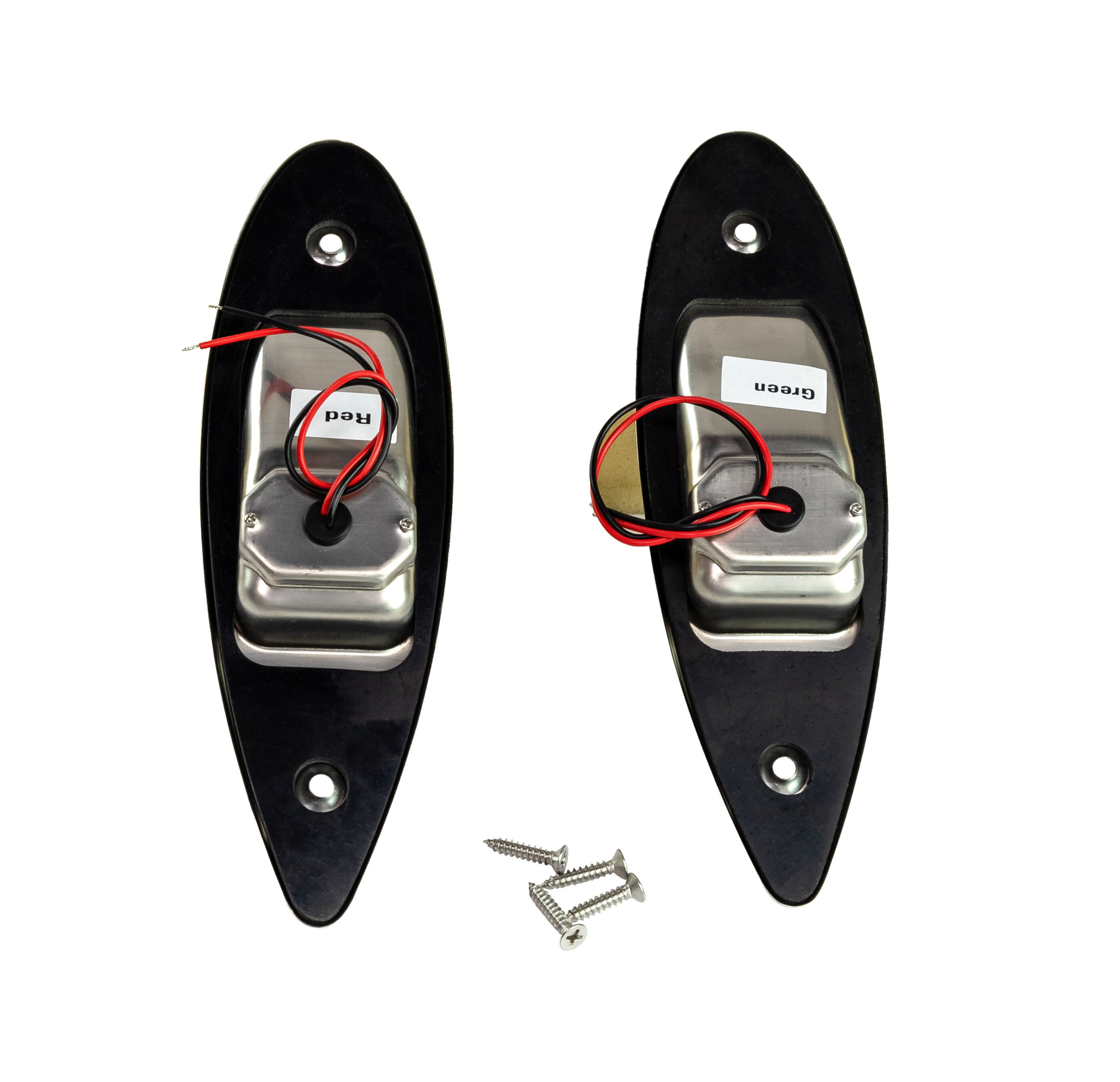 картинка Огни ходовые врезные светодиодные, нержавеющий корпус