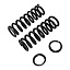Передние пружины Nissan Navara D23 NP300 2015–2018 Nitro+ 20-30мм
