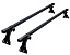Багажник  Daewoo Nexia , две поперечины(115 см)+крепление СТАЛЬ