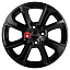 Диск Khomen Wheels 6x15/4x100 ET45 D56,6 KHW1501 (Nexia) Black