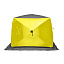 Палатка зимняя PREMIER утепл. Куб ЛОНГ-2 желтый/серый