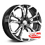Диск СКАД Дунай R17x7 4x100 ET43 CB60.1 Almaz