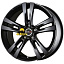 Диск MAK 8x17/5x108 ET45 D72 Zenith Matt Black